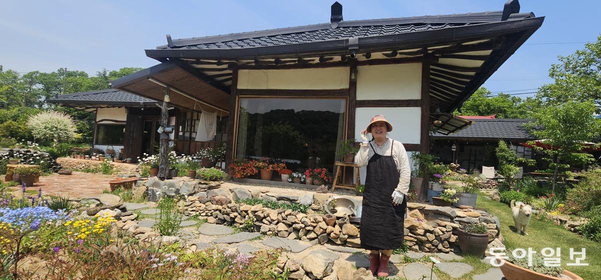 ‘현암리 돌담집’ 안주인. 부여=김선미 기자 kimsunmi@donga.com